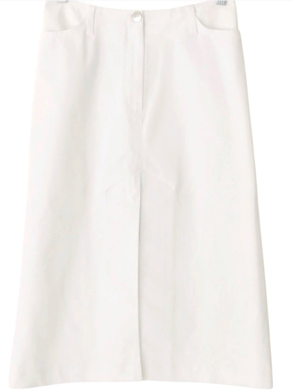Morgan De Toi Classic A Line White Skirt Small